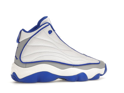 Jordan Pro Strong White Royal Grey