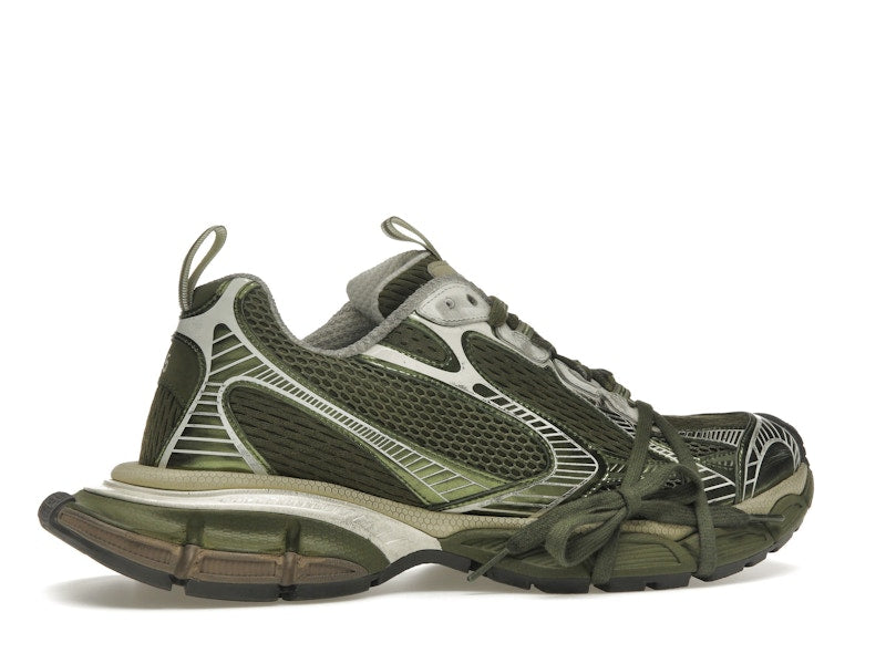 Balenciaga 3XL Dark Green Light Beige