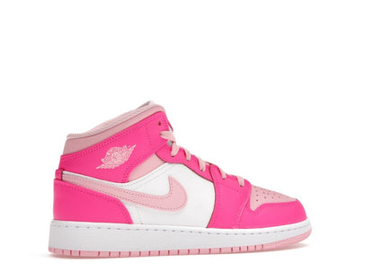 Jordan 1 Mid Fierce Pink (GS)