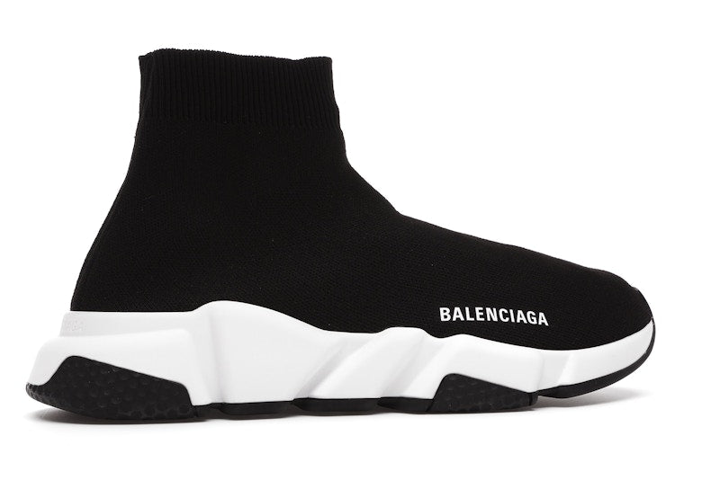 Balenciaga Speed Sneaker Black White Sole (Women's)