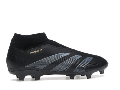 adidas Predator League Laceless FG Core Black Carbon Gold Metallic