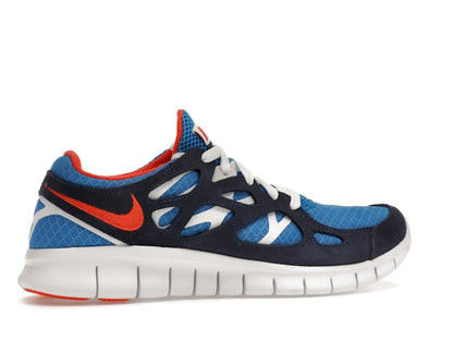 Nike Free Run 2 Light Photo Blue Orange