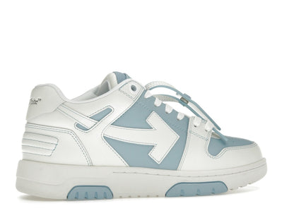 OFF-WHITE Out Of Office OOO Low Tops Light Blue White