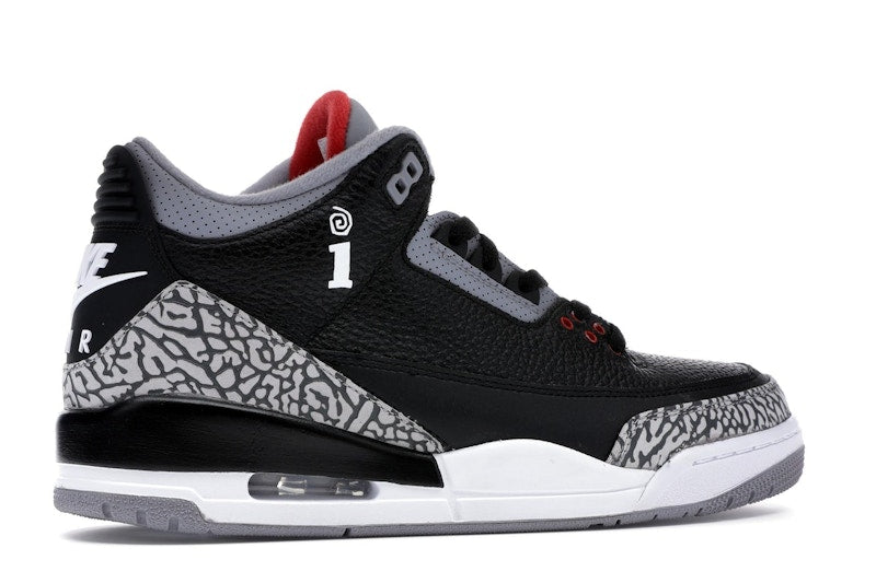 Jordan 3 Retro Interscope Records Black Cement
