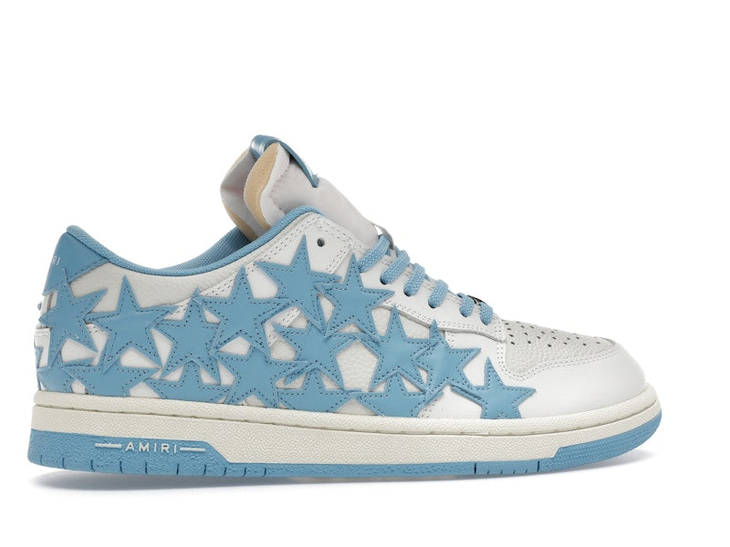 AMIRI Stars Low Top White Blue
