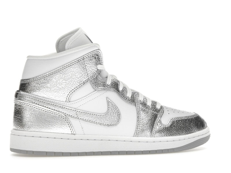 Jordan 1 Mid SE Metallic Silver (Women's)