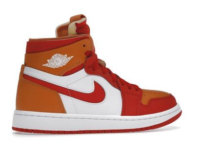 Jordan 1 High Zoom Air CMFT Fire Red Hot Curry (Women's)