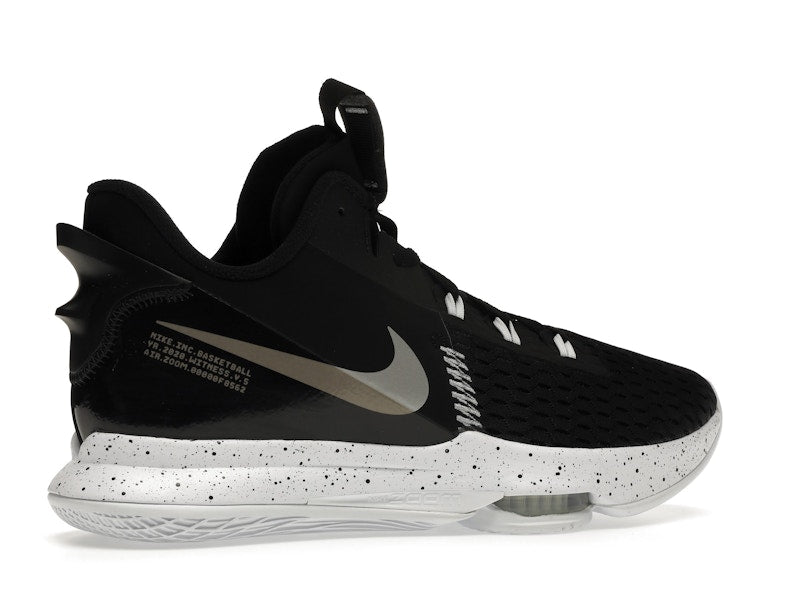 Nike LeBron Witness 5 Black Metallic Silver