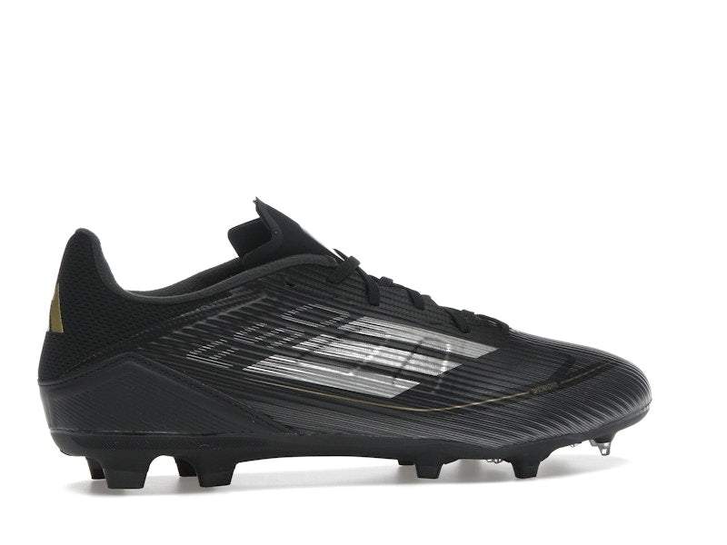 adidas F50 League Multi-Ground Core Black Iron Metallic Gold Metallic