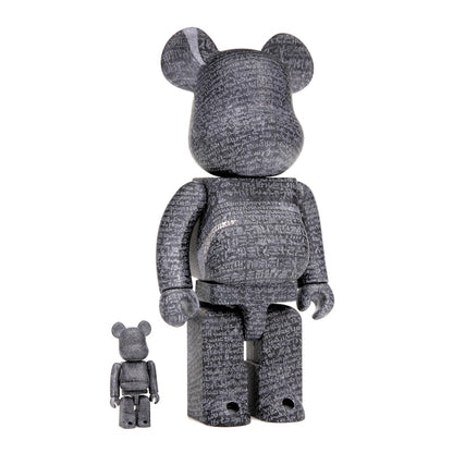 Bearbrick The British Museum (The Rosetta Stone) 100% & 400% Set