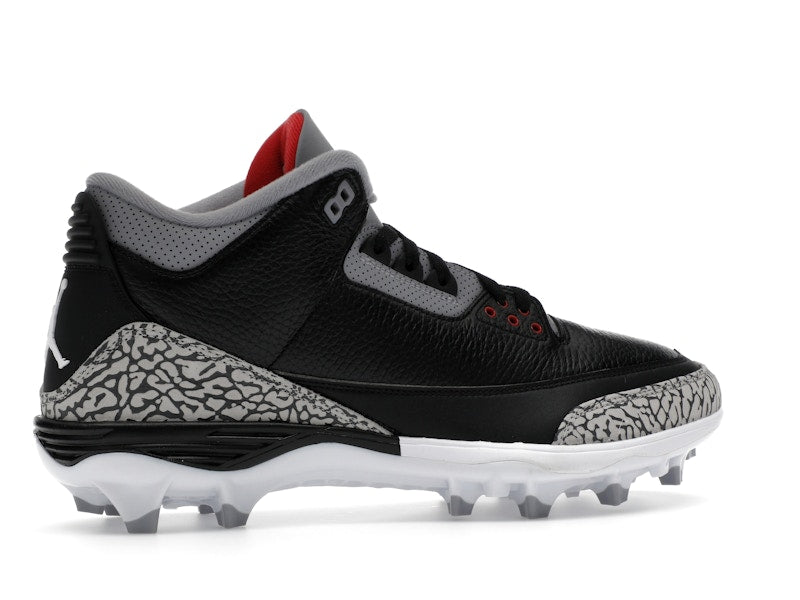 Jordan 3 Mid Retro TD Black Cement
