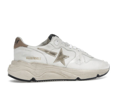 Golden Goose Running Sole White Gold (Women's)