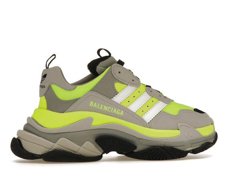 Balenciaga x adidas Triple S Fluo Yellow