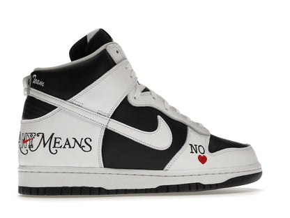Nike SB Dunk High Supreme By Any Means Black