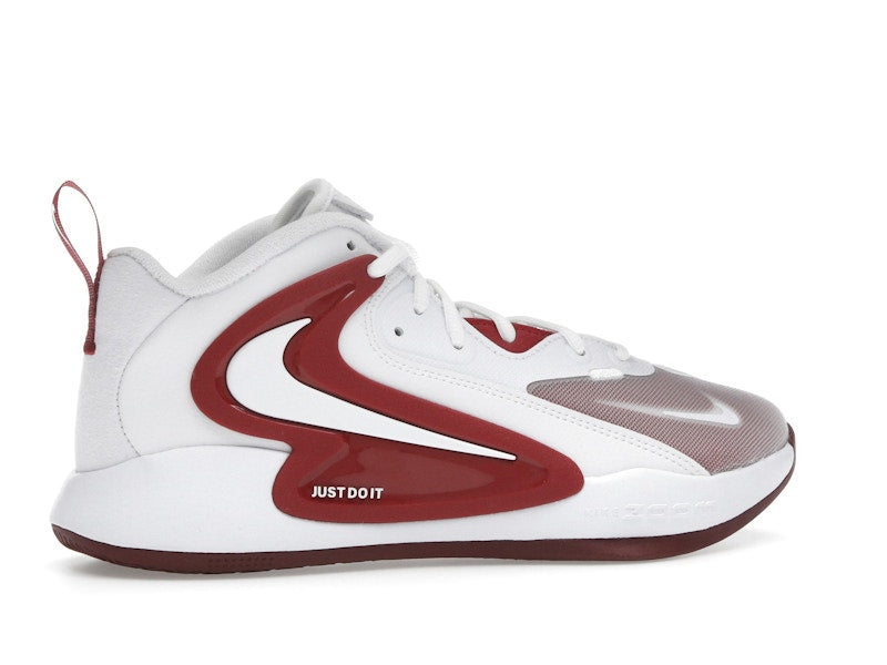 Nike HyperSet 2 White Team Crimson