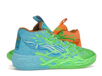 Puma LaMelo Ball MB.04 Teenage Mutant Ninja Turtles Leonardo & Michelangelo