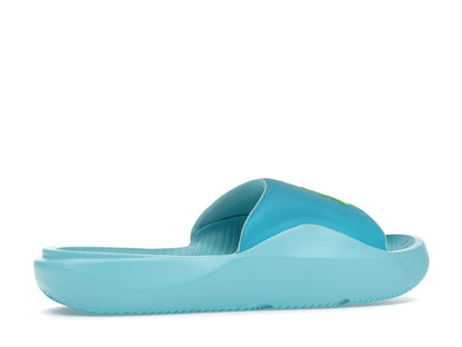 Jordan Franchise Slide Chlorine Blue Copa Electric Green