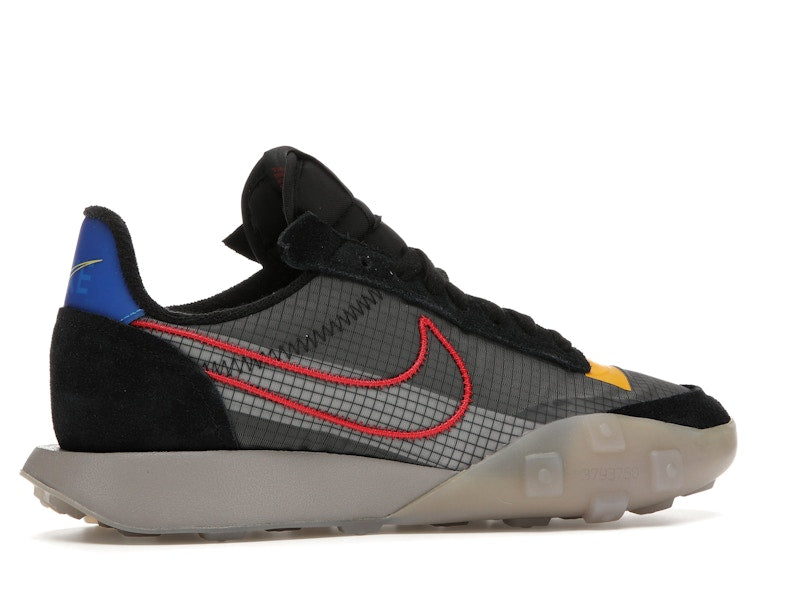 Nike Waffle Racer 2X Black Solar Flare University Red (Women's)