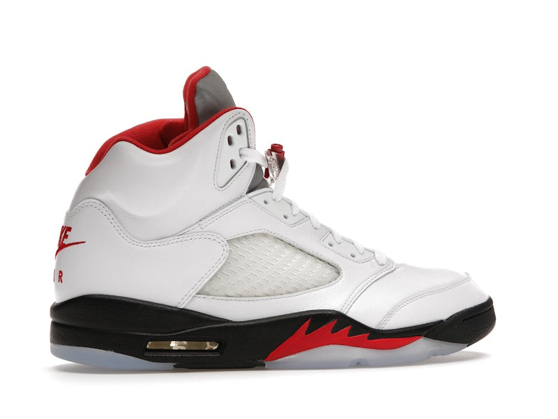 Jordan 5 Retro Fire Red Silver Tongue (2020)