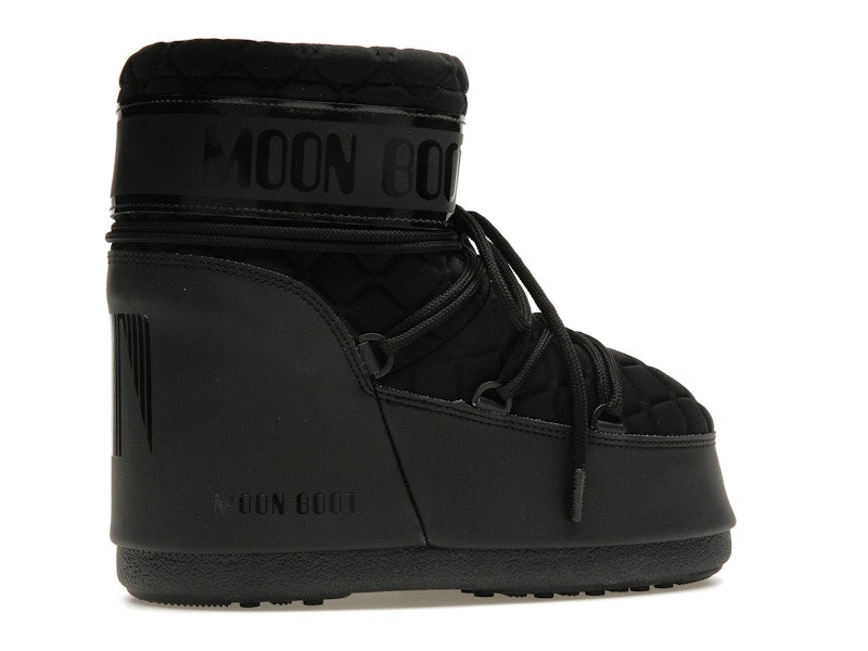 Moon Boot Icon Quilt Low Boot Sigma Black