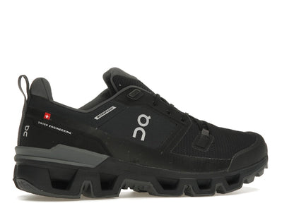 On Running Cloudwander Waterproof Black Eclipse
