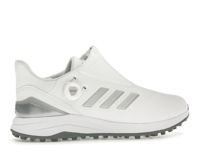 adidas Solarmotion BOA 24 Spikeless Golf Cloud White Silver Metallic Blue Burst