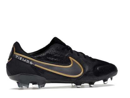 Nike Tiempo Legend 9 Elite FG Black Metallic Gold