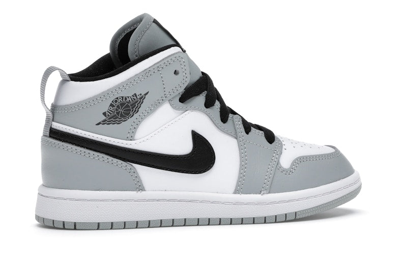 Jordan 1 Mid Light Smoke Grey (PS)