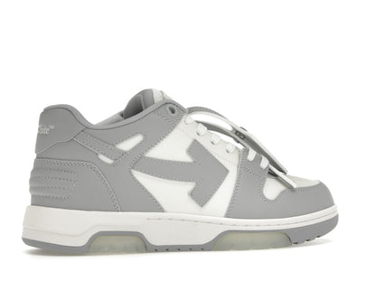 OFF-WHITE Out Of Office Low Grey White Off-White Heel Tab