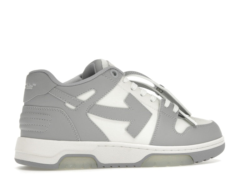 OFF-WHITE Out Of Office Low Grey White Off-White Heel Tab