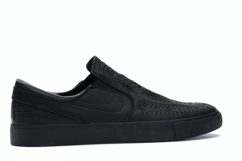 Nike SB Zoom Stefan Janoski Slip RM Crafted Woven Black