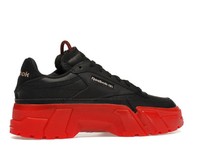 Reebok Club C Cardi B Black Red (Women's)