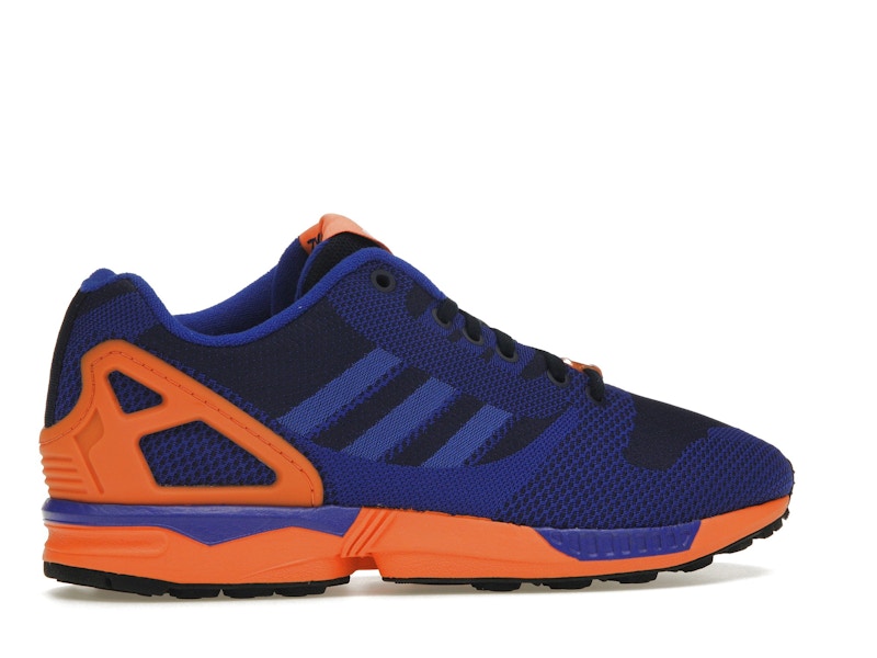 adidas ZX Flux Weave Dark Blue Orange