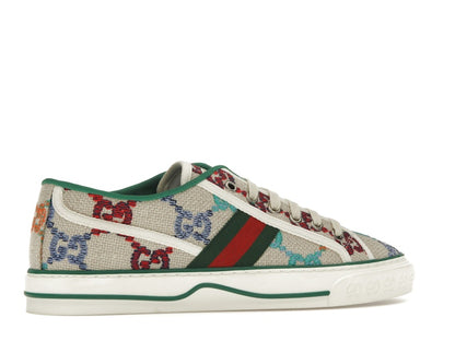 Gucci Tennis 1977 GG Logo White Multi