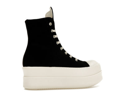 Rick Owens DRKSHDW Mega Bumper Sneaks Black White (Women's)