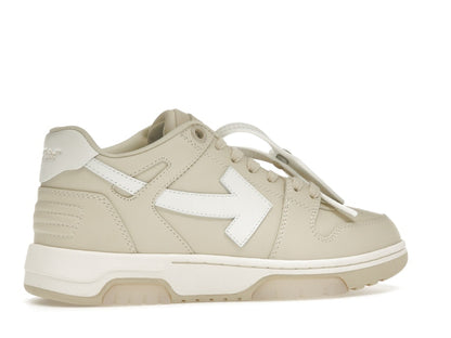 OFF-WHITE Out Of Office OOO Low Tops Angora White