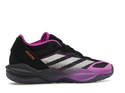 adidas Adizero Select 2.0 Low Core Black Purple Burst Aurora Black