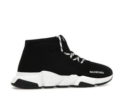 Balenciaga Speed Lace Up Black White (Women's)