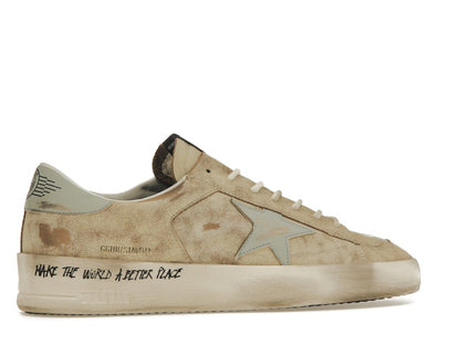 Golden Goose Stardan White Vintage Light Blue