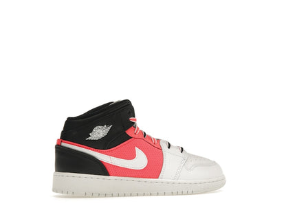 Jordan 1 Mid SE White Black Infrared (GS)