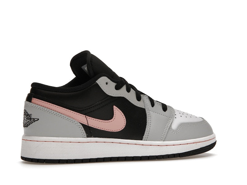 Jordan 1 Low Black Grey Pink (GS)