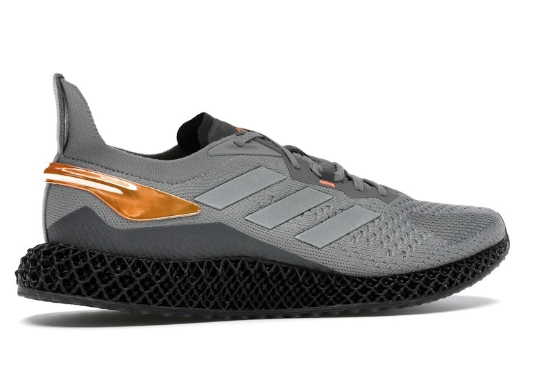 adidas X9000 4D Grey Three Signal Orange