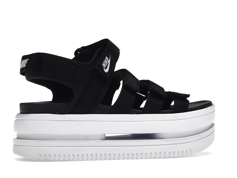 Nike Iconic Classic Sandal Black White White (Women's)