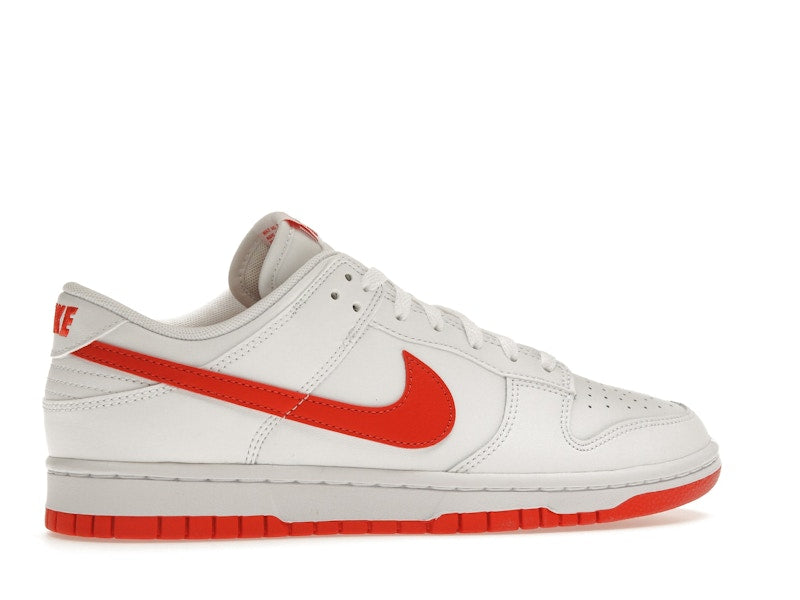 Nike Dunk Low Retro White Picante Red