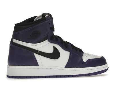 Jordan 1 Retro High Court Purple White (GS)