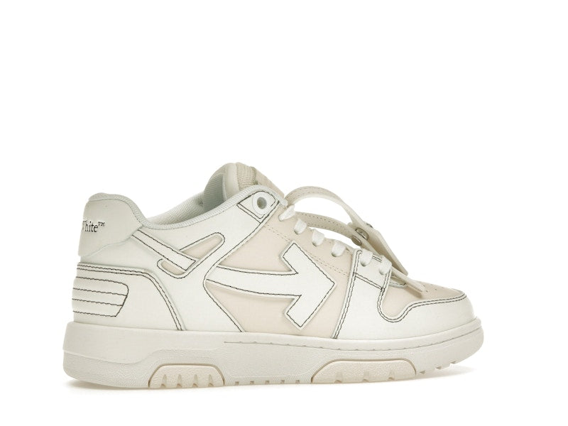 OFF-WHITE Out Of Office OOO Low Tops Cream White (Women's)