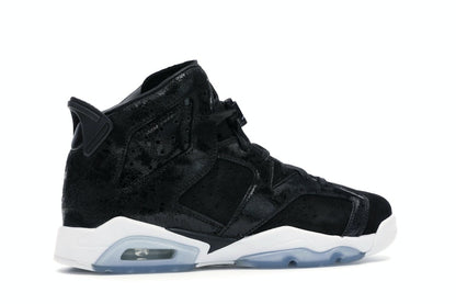 Jordan 6 Retro Heiress Black Suede (GS)