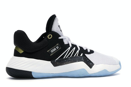 adidas D.O.N. Issue #1 White Black Gold Metallic