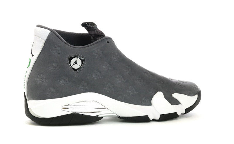 Jordan 14 Retro Oregon Ducks PE Grey