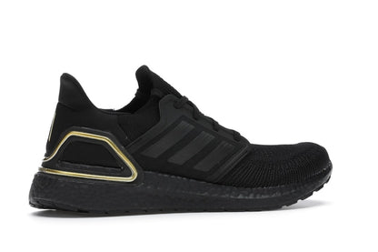 adidas Ultra Boost 20 Core Black Gold Metallic